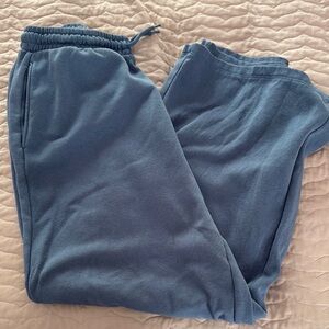 Blue Jogger Sweatpants
